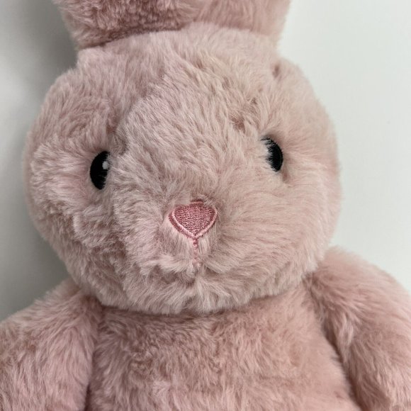 Spark Create Imagine Plush Bunny Rabbit Bell Rattle Crinkle Ears Pink 14" Easter - Picture 11 of 12